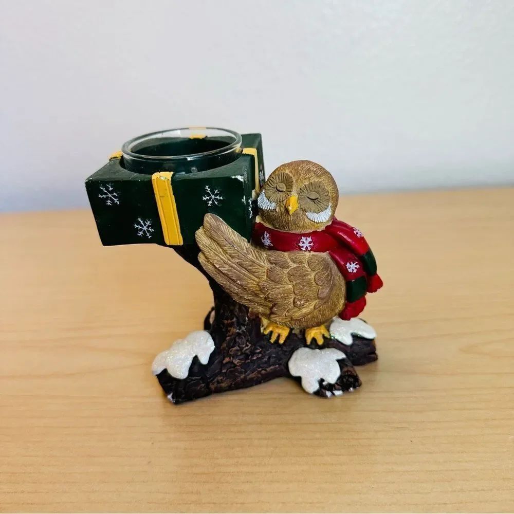 Yankee Candle Holiday Owl Votive Candle Holder